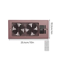 Kexon™ Constant temperature remote control booster fan