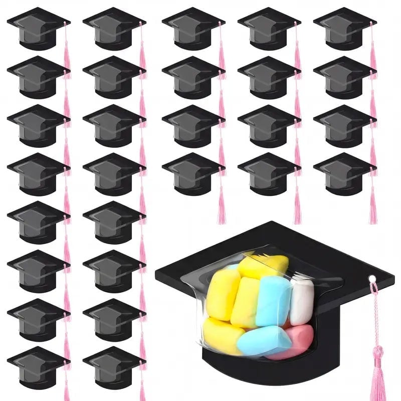Graduation Cap Candy Card Set