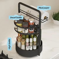Sakerplus® Rotating Spice Rack Organizer Countertop