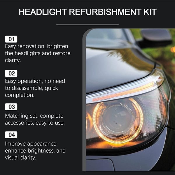 Headlight Restoration Kit
