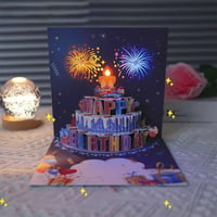 Glückwunschkarte zum Geburtstag mit Pop-up