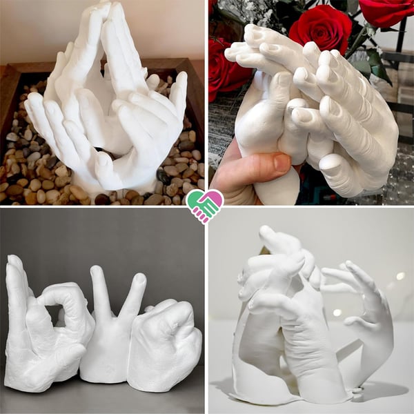 Family & Loved Ones Hand Casting Kit – Preserve Precious Memories Together