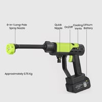 Lithium Battery Household Wireless High Pressure Water Gun