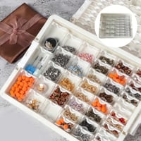 Nail Art Box DIY Beaded Jewelry Storage Box