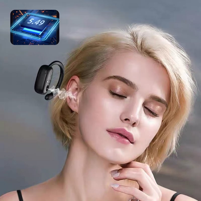 Écouteurs Bluetooth à oreillettes suspendues sportives