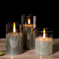🕯️3D Glass Realistic LED Light