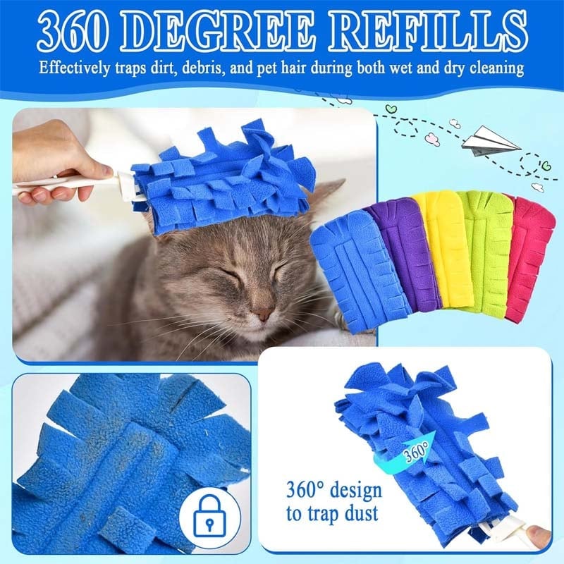 Återanvändbar Chenille Microfiber Dammvippa