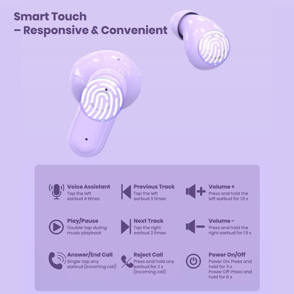 Dual Bluetooth Wireless Earbuds