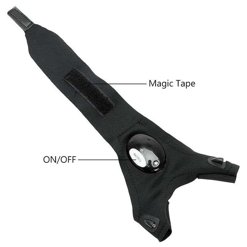 LED Flashlight Waterproof Gloves