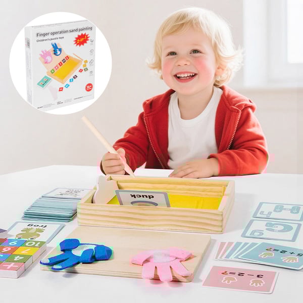 2-in-1 Sand Drawing & Educational Set