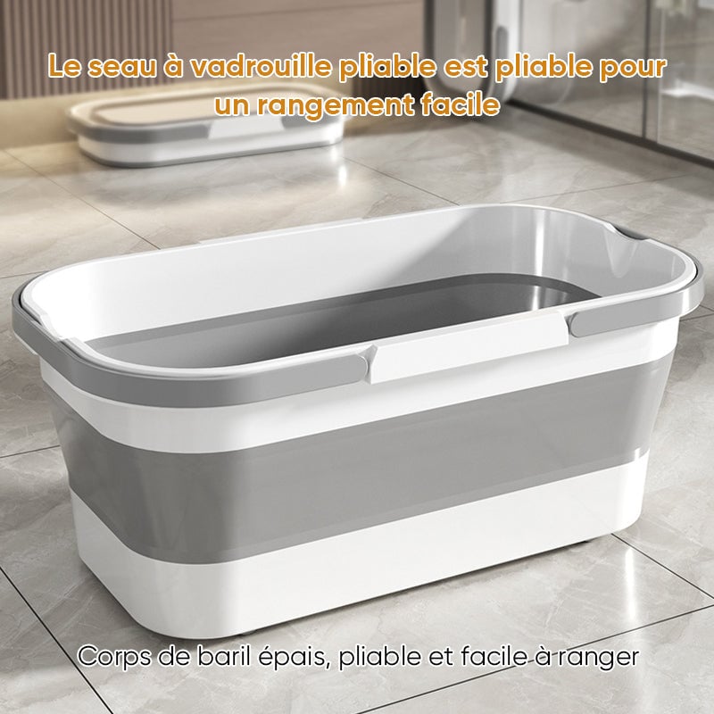 💦Seau pliable portatif rectangulaire💦