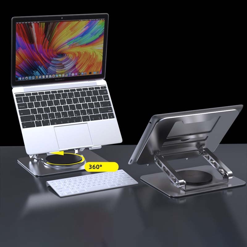 Laptop Stand Aluminum Alloy 360 Degree Rotating Bracket