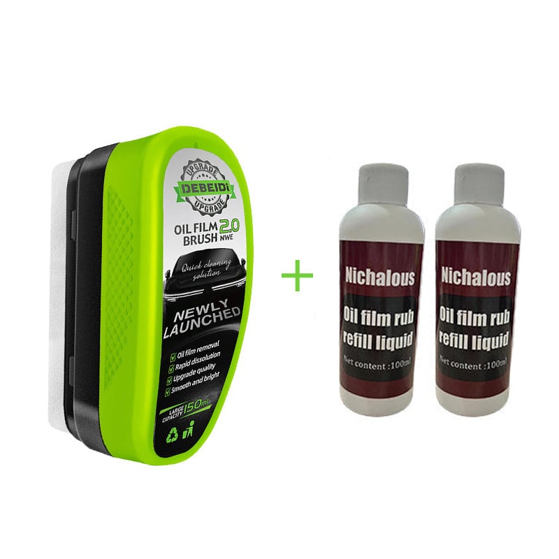 Oil Film Remover Brush for Car