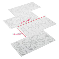 Fondant Texture Lattice Impression Mat Set