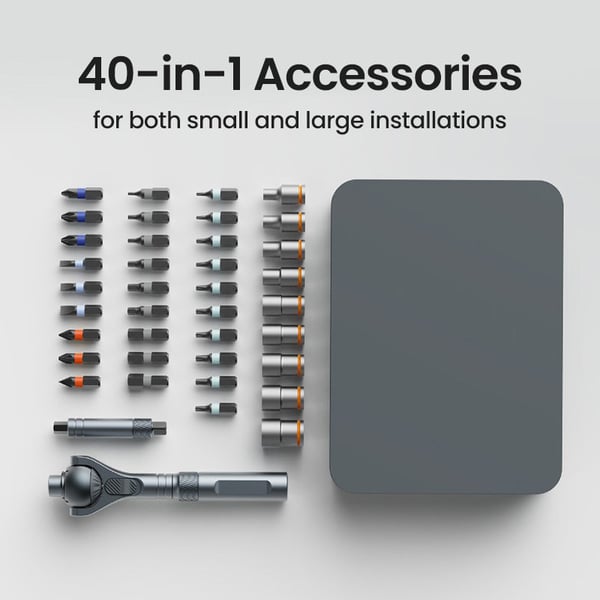 Sakerplus 40-in-1 Multi Bit Magnetic Drive Set