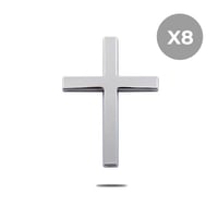 3D Cross Sticker