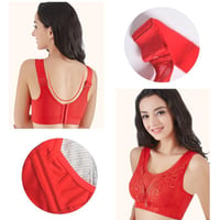 Stickerei Nahtloser Anti Sagging BH