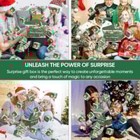 Christmas Surprise Explosion Bouncing Gift Box