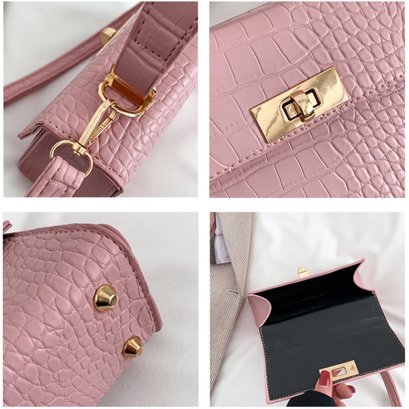 Fashionable Shoulder Crossbody Small Square Bag