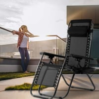 Sakerplus Zero Gravity Lawn Lounge Chairs Set