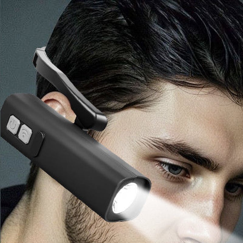 Ear-mounted Inductive Headlamp