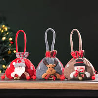 Kerstcadeau Sneeuwpop Doll Bag