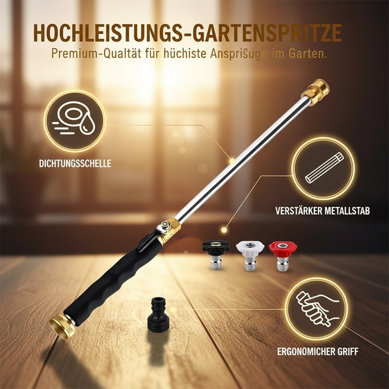 Hochdruck Wasserpistole für Auto und Garten Reinigung