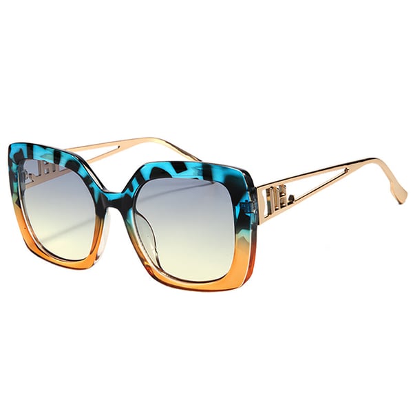 Unisex Vintage Trendy Large Frame Sunglasses