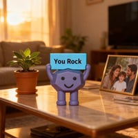 You Rock Motivational Stone Figurine