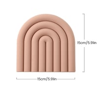 Sale - Rainbow Silicone Table Mat Coaster