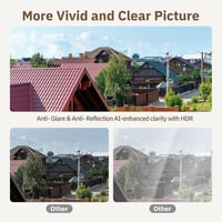 Sakerplus Smart 2K Window Security Camera