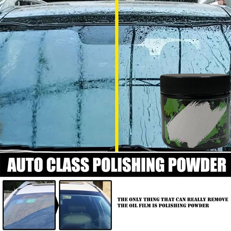 Glass polishing powder
