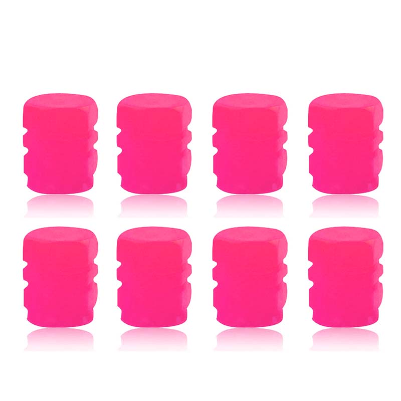 Universal Fluorescent Tire Valve Caps (4 PCS/Set)