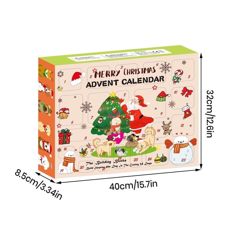 Christmas Creative Plush Dog Toy Blind Box