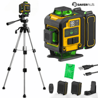Sakerplus® Self-Leveling Laser Level With Tripod