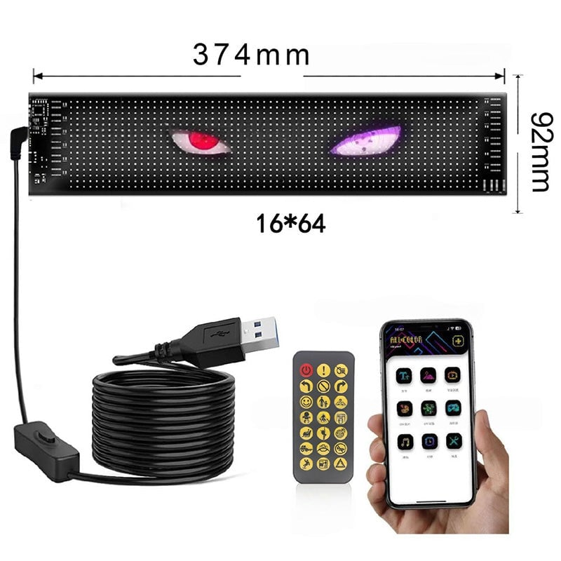 Programmable LED Scrolling Sign