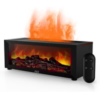 Eaglever Colorful Fireplace Flame Humidifier Aromatherapy Diffuser