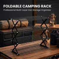 Durable Foldable Stainless Steel Storage Rack