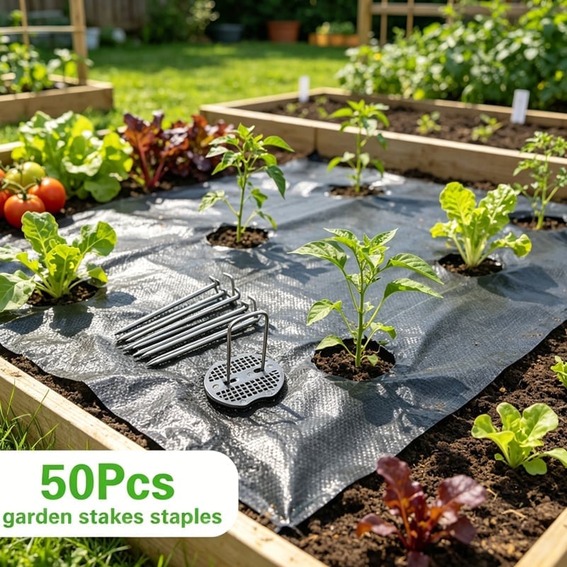 U-Shaped Ground Stake Set