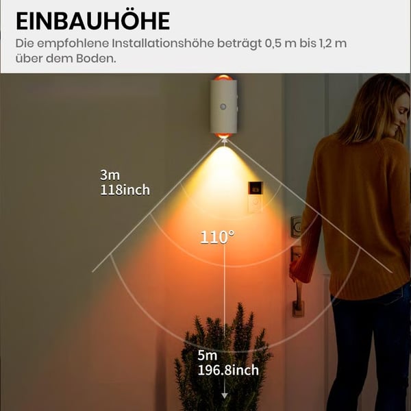 Magnetisches RGB-Sensorlicht