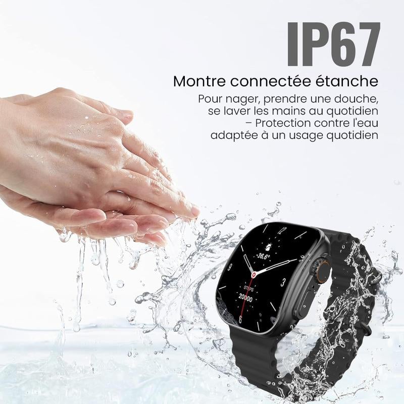 Montre intelligente multifonctionnelle nouvelle 2025 pour hommes et femmes