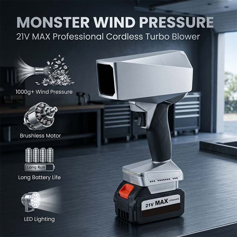 High-Power Industrial Turbo Fan Blower