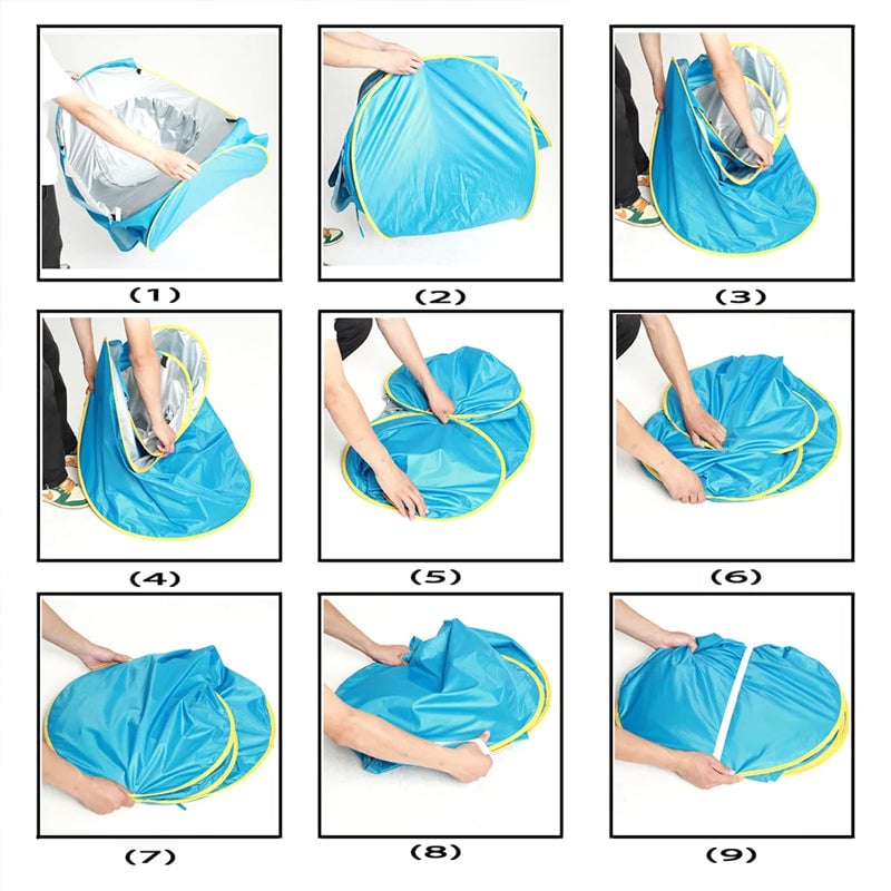 Strand-Sonnenschutz-Pool-Kinderzelt