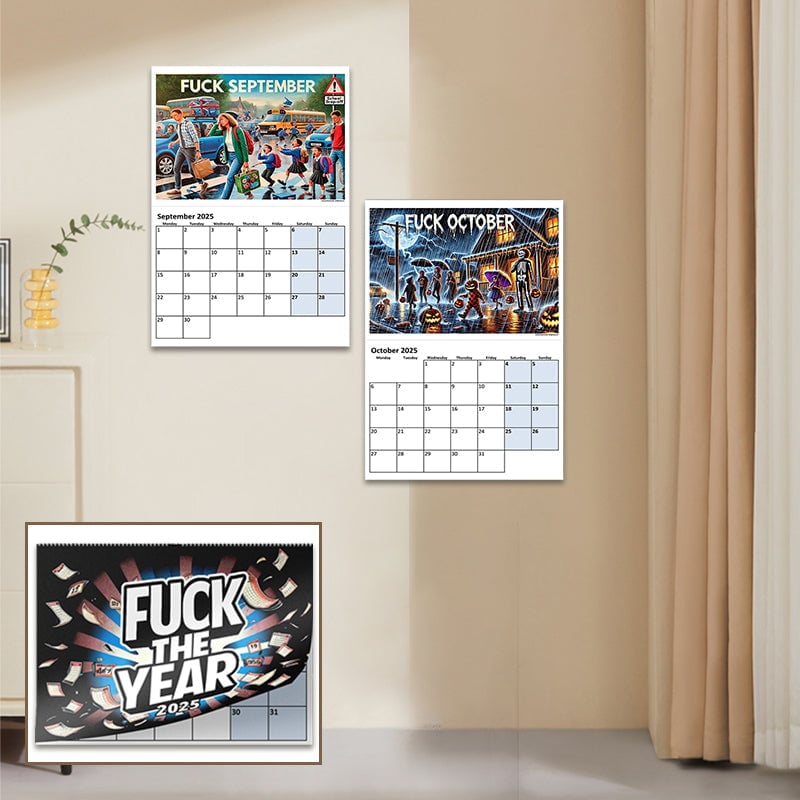 2025 F**k The Year Adult Calendar