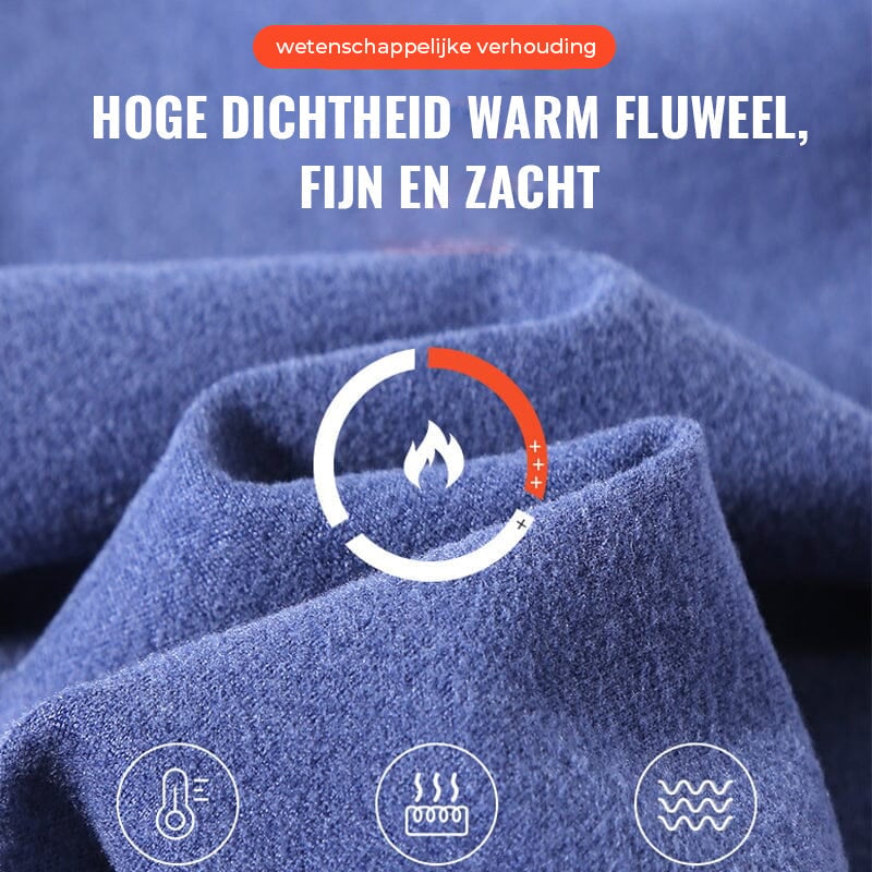 Strakke zelfverwarmende thermische broek