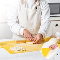 Extra Large Kitchen Tools Silicone Roll-Up Pastry Mat With Measurements