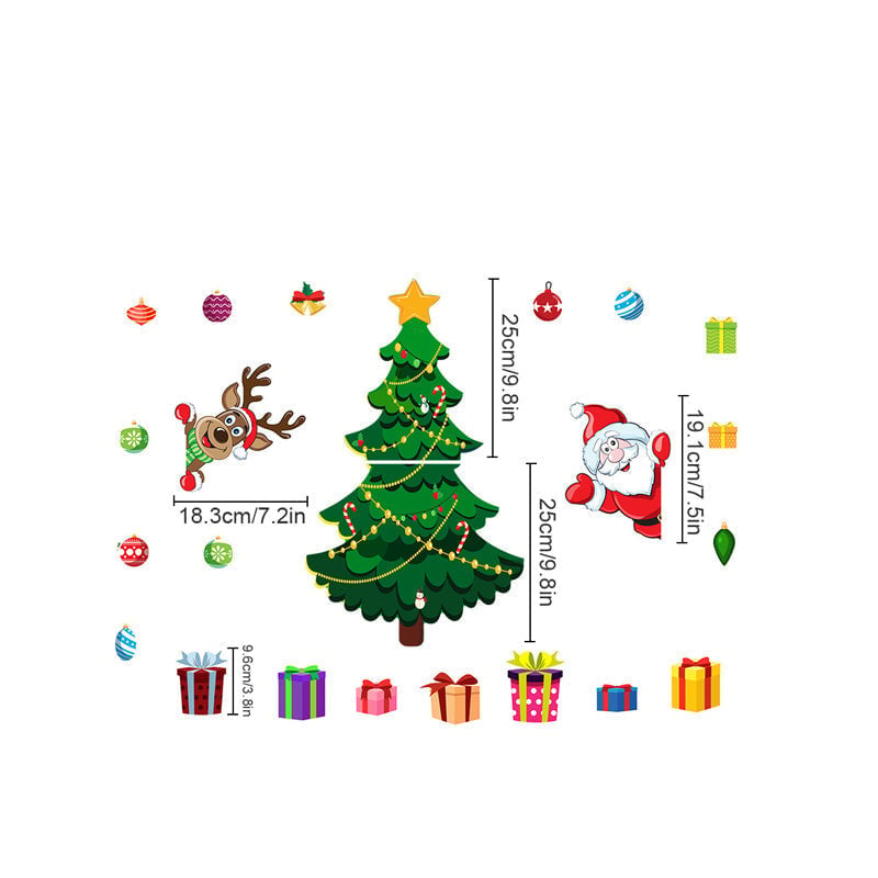 Kerstdecoratie koelkastmagneet