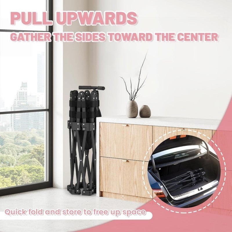 Sakerplus® Foldable Fitness Trampoline With Handle