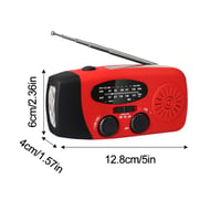 Mini Notfall-Kurbelradio