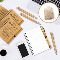 Eco-Friendly Bamboo Stationery Gift Set